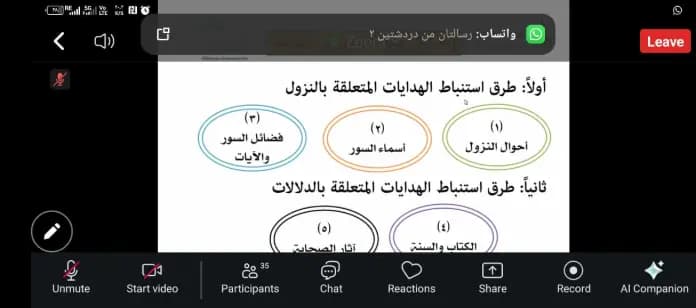اللقاء الثاني من دورة إعداد معلمي ومعلمات حلقات تحفيظ القرآن الكريم بمنهج تكاملي بين الكتاب والسنة — صورة 1
